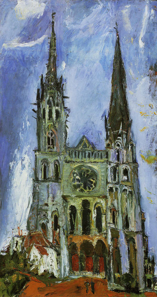 Chaim Soutine - The Cathedral of Chartres