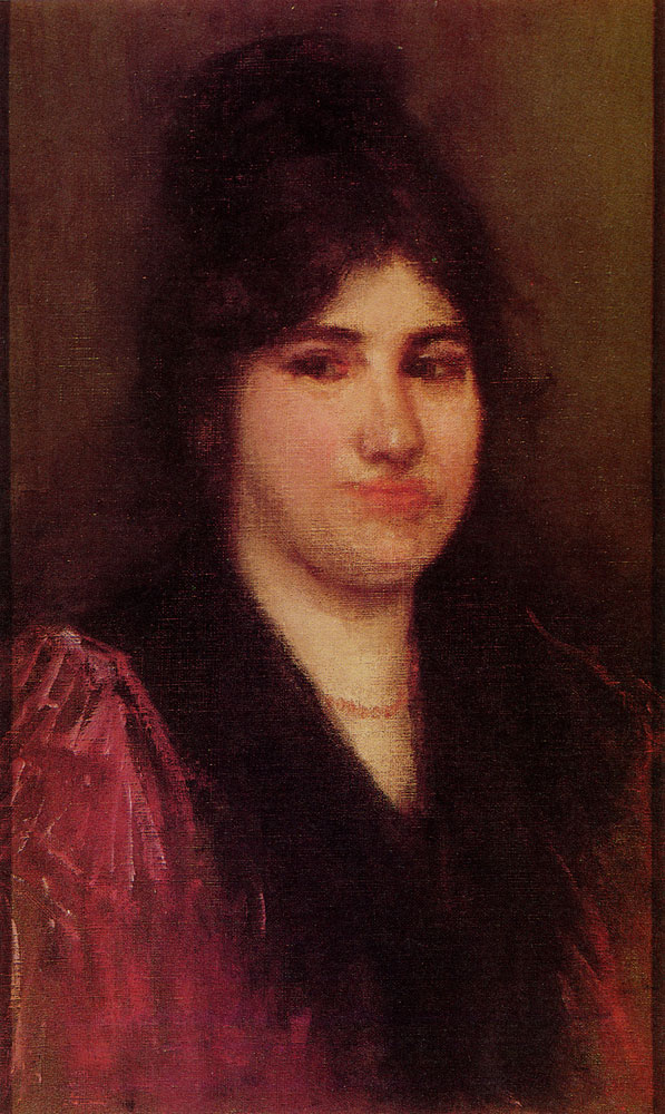 James Abbott McNeill Whistler - Rose et or: La Napolitaine