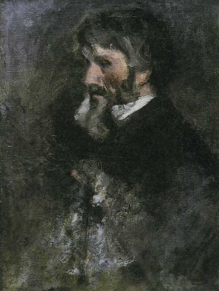 James Abbott McNeill Whistler - Study for the Head of Carlyle