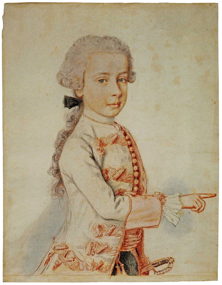 Jean-Etienne Liotard - Archduke Ferdinand of Austria