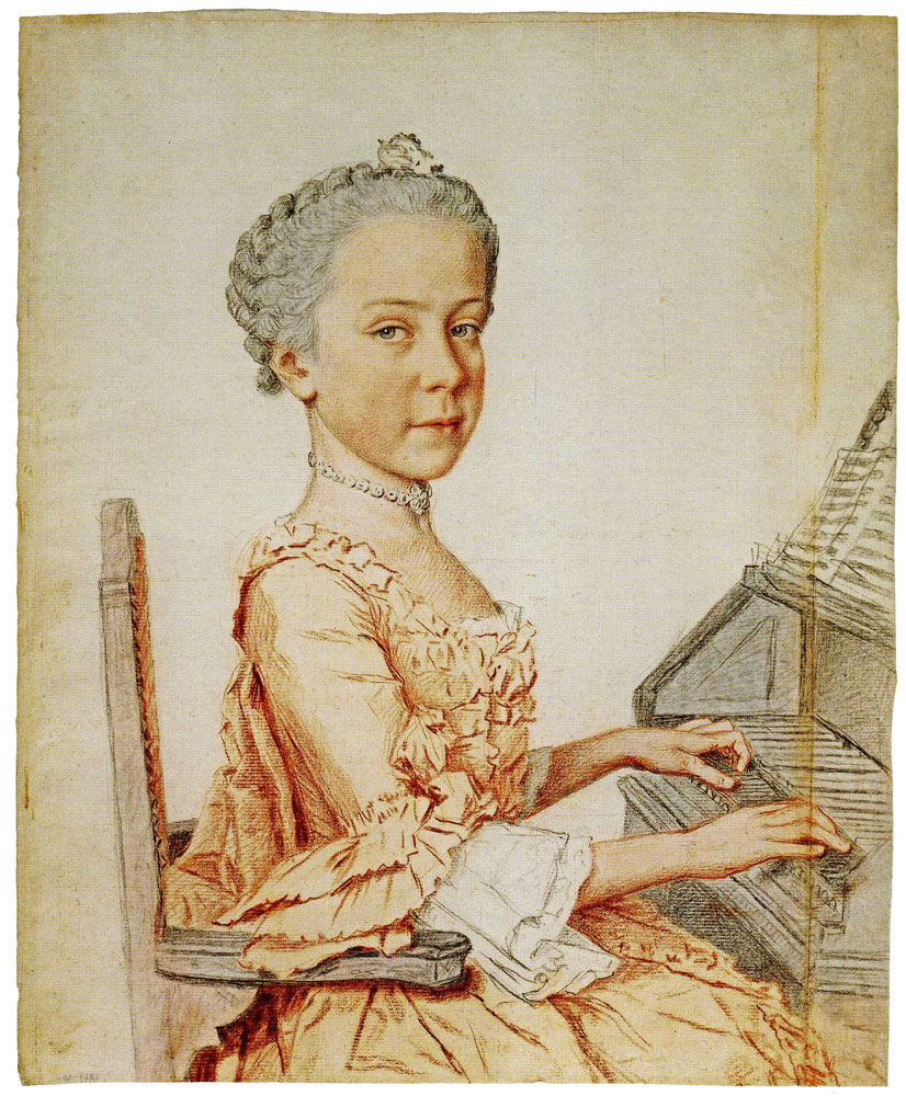 Jean-Etienne Liotard - Archduchess Maria Josepha of Austria