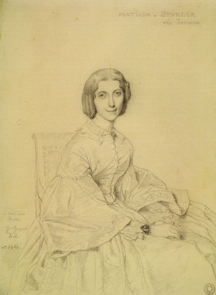 Jean Auguste Dominique Ingres - Madame Franz Adolf von Stürler