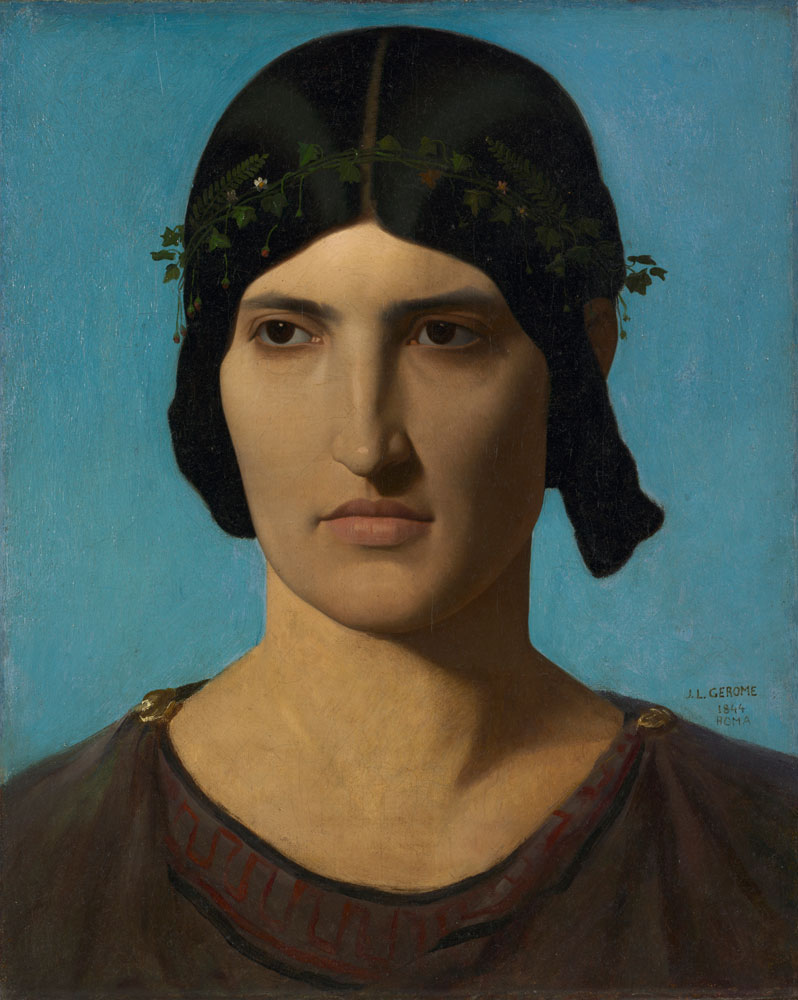 Jean-Léon Gérôme - Portrait of a Roman Woman