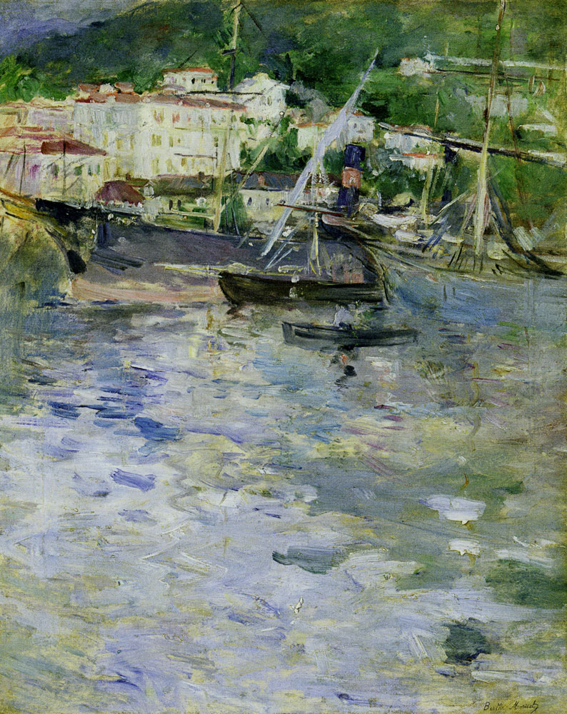 Berthe Morisot - The Harbour of Nice