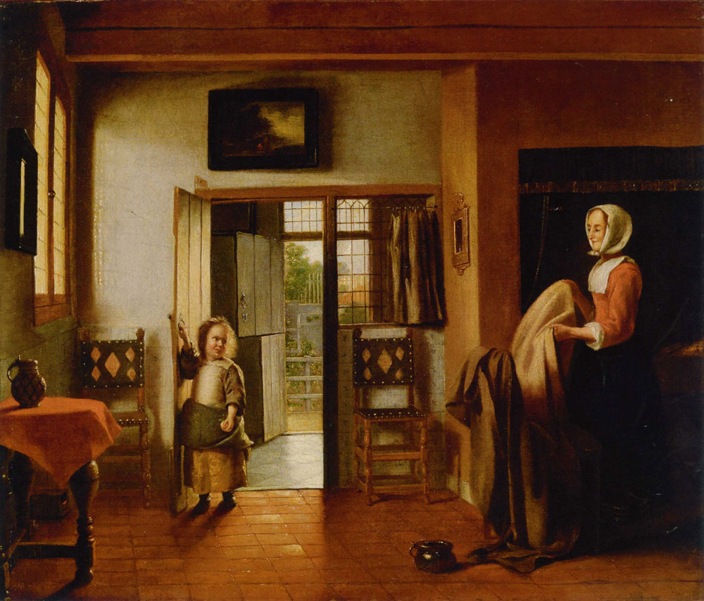 Pieter de Hooch - The Bedroom