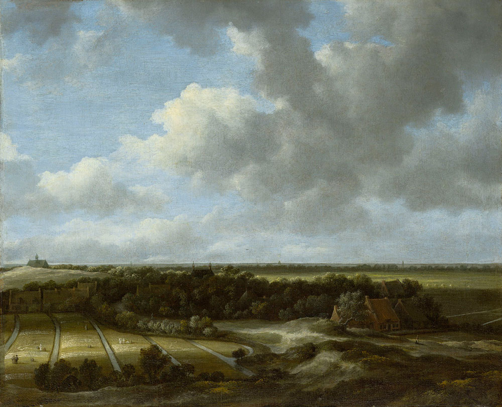 Jacob van Ruisdael - Bleaching fields near Haarlem