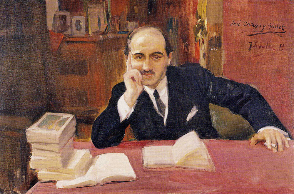Joaquin Sorolla y Bastida - Portrait of José Ortega y Gasset