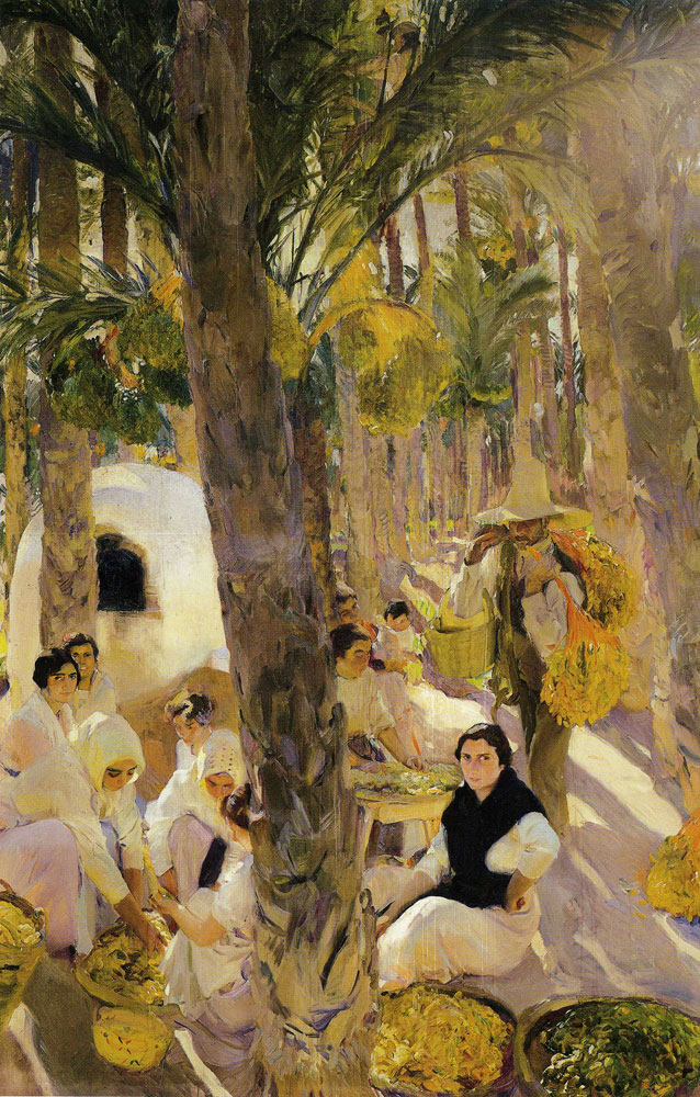 Joaquin Sorolla y Bastida - The Palm Tree, Elche