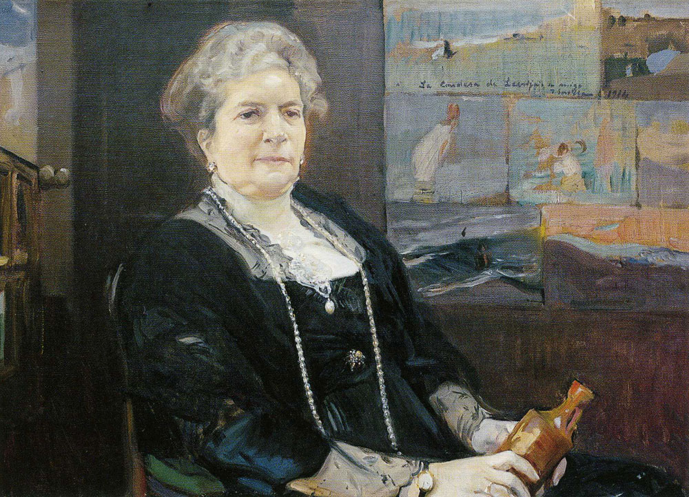 Joaquin Sorolla y Bastida - Portrait of Regla Manjón, Countess of Lebrija