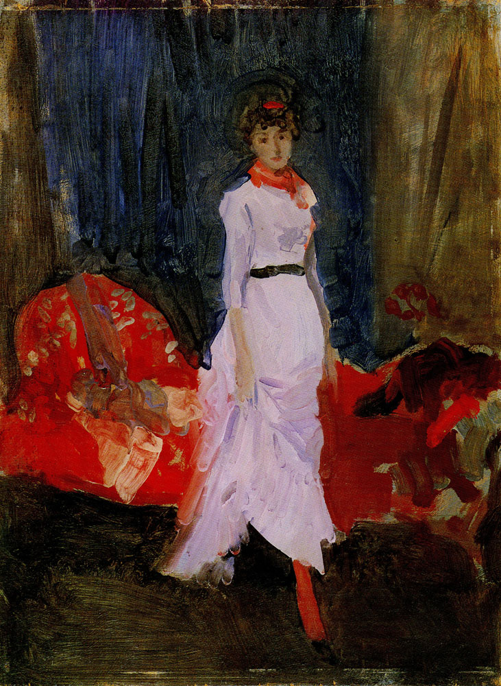 James Abbott McNeill Whistler - Arrangement in Pink, Red and Purple