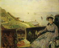 Berthe Morisot On the Terrace
