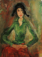 Chaim Soutine The Woman in Green