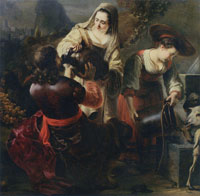 Ferdinand Bol Rebecca and Eliezer at the Well
