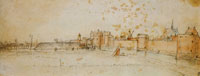 Hendrick Avercamp A View of Kampen from outside the Walls