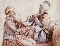 Jean-Etienne Liotard Two Turkish Musicians