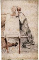 Jean-Etienne Liotard Woman Embroidering
