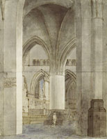 Pieter Saenredam - St. Bavo, Haarlem, View in the Choir
