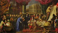 Henri Testelin and Charles Le Brun Établissement de l'Académie des sciences et fondation de l'Observatoire (1666)