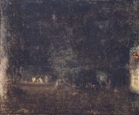 James Abbott McNeill Whistler Nocturne in Black and Gold: The Gardens