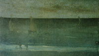 James Abbott McNeill Whistler Nocturne: Blue and Silver - Bognor