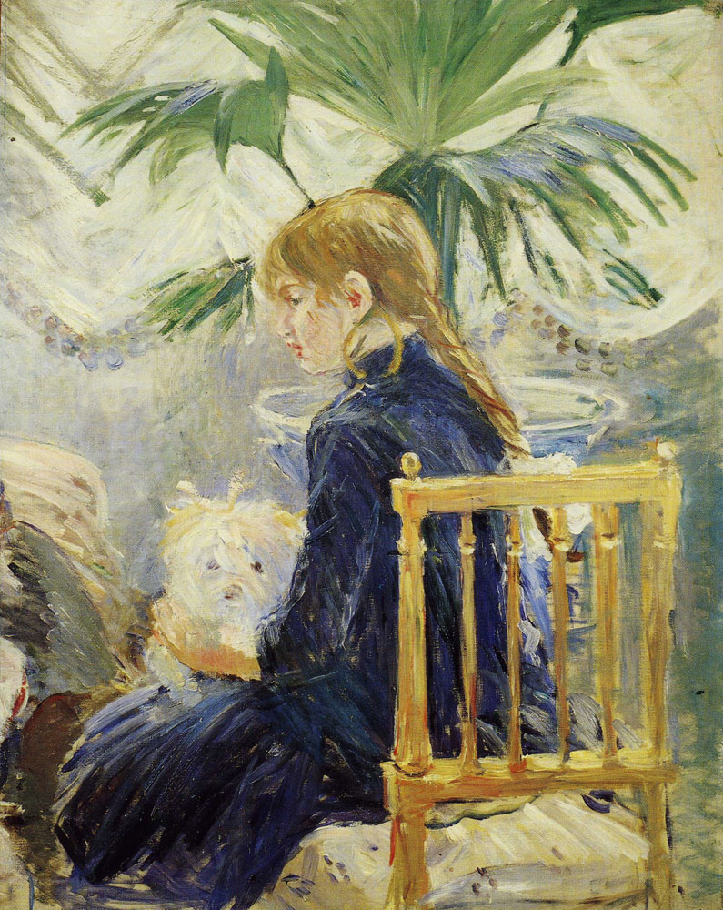 Berthe Morisot - Girl with a Dog