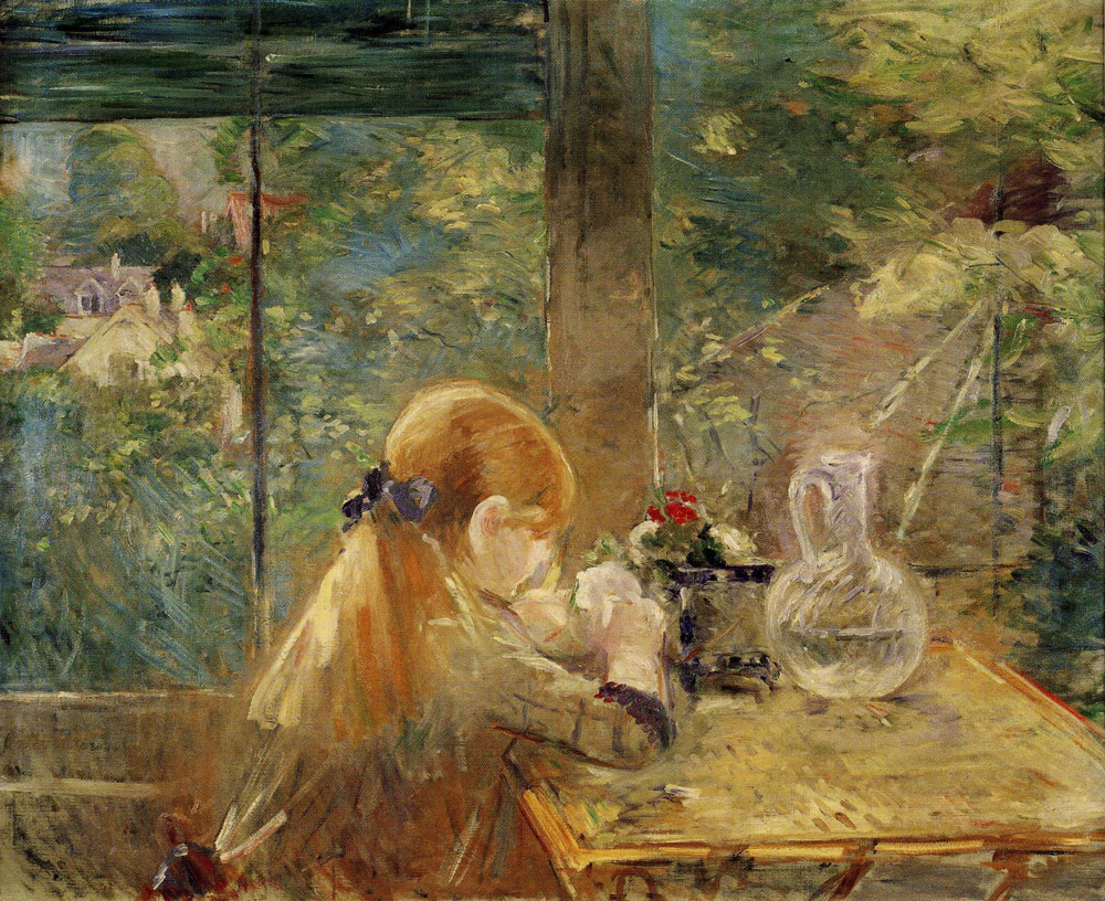 Berthe Morisot - At the Veranda