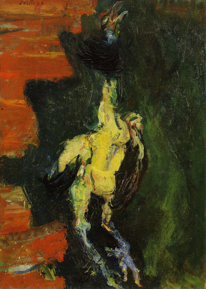 Chaim Soutine - Chicken in Front of a Brick Wall