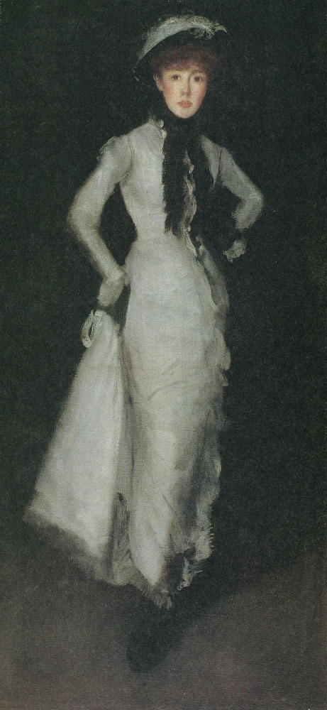 James Abbott McNeill Whistler - Arrangement in White and Black