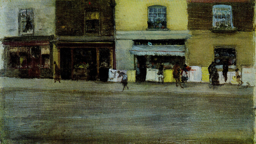 James Abbott McNeill Whistler - Chelsea shops