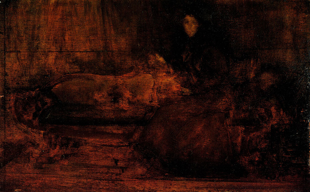 James Abbott McNeill Whistler - Brown and Gold: Portrait of Lady Eden
