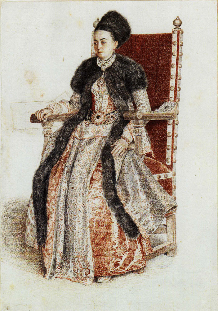 Jean-Etienne Liotard - Ekaterina Mavrocordato
