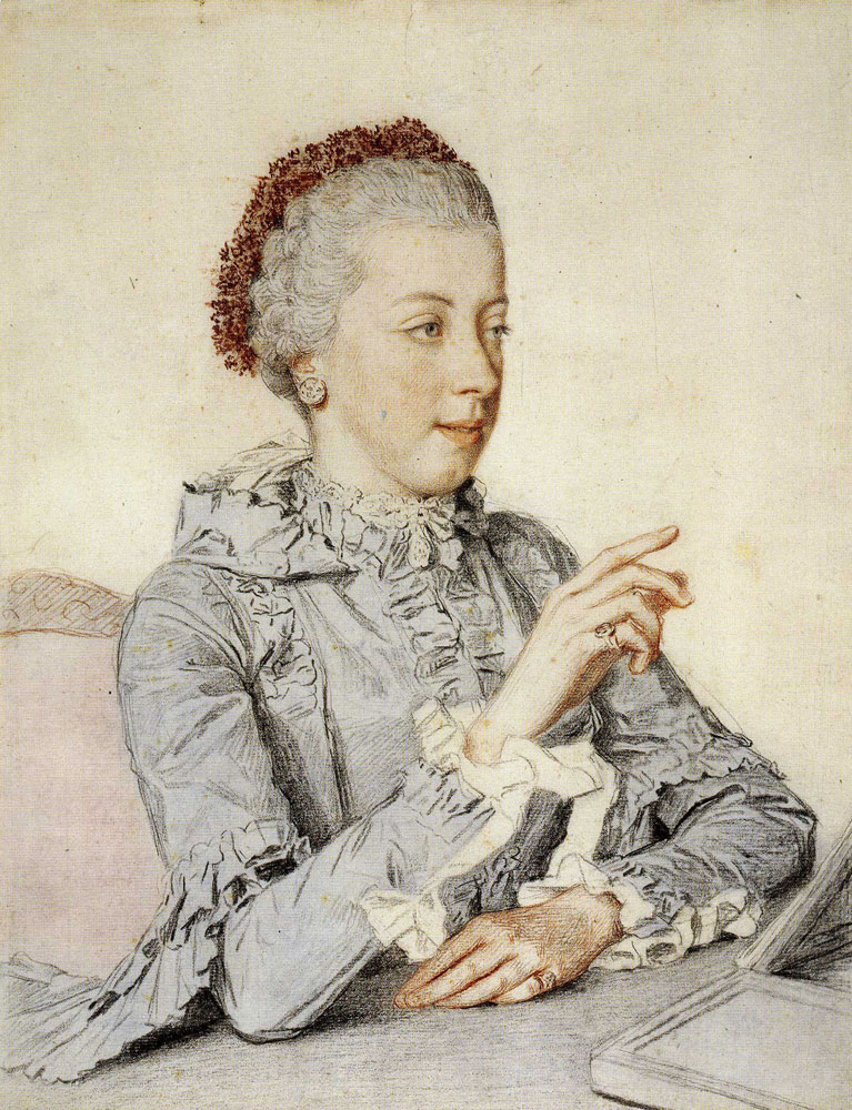 Jean-Etienne Liotard - Archduchess Maria Elisabeth of Austria