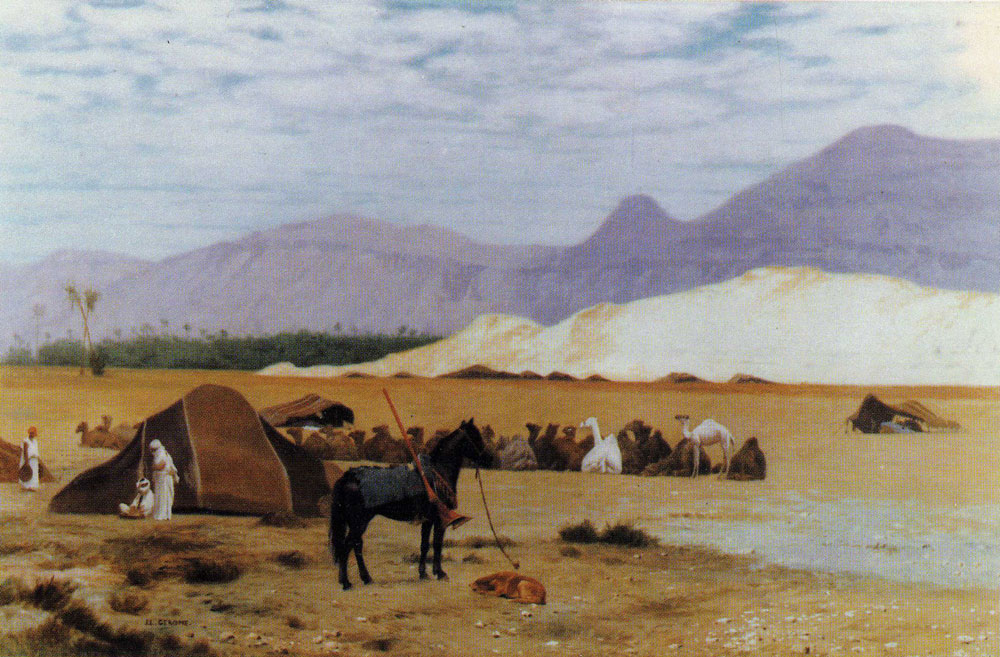Jean-Léon Gérôme - Arabian Encampment