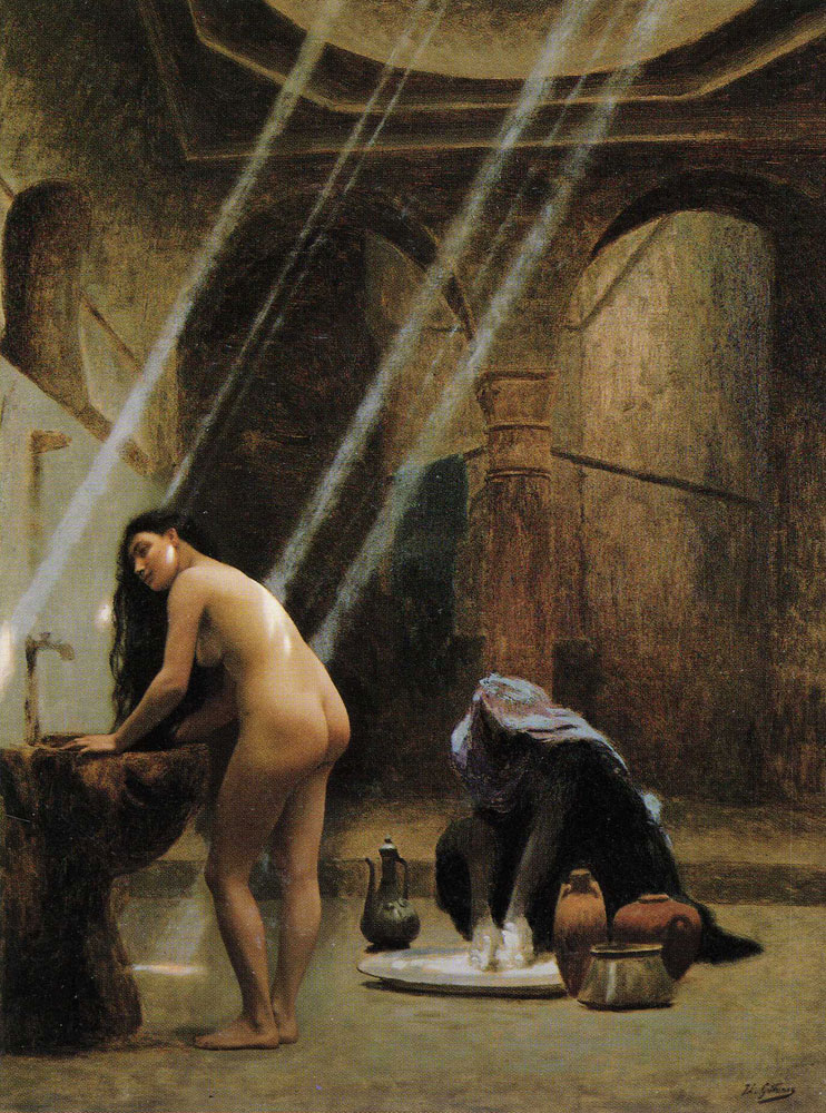 Jean-Léon Gérôme - Moorish Bath (Sketch)