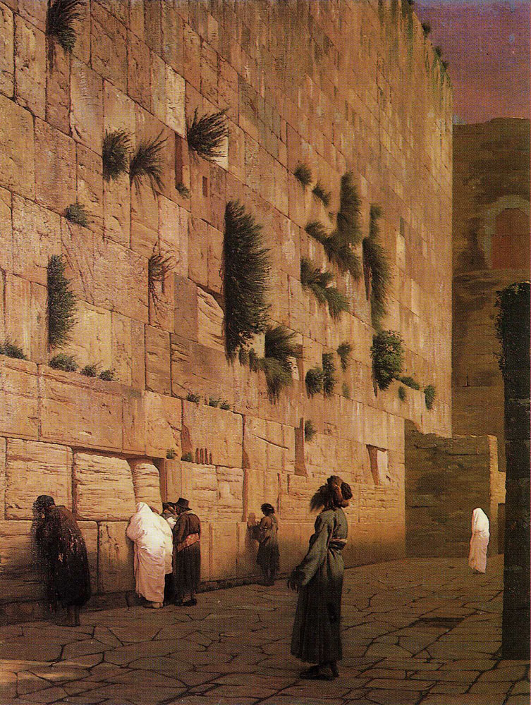 Jean-Léon Gérôme - Solomon's Wall, Jerusalem