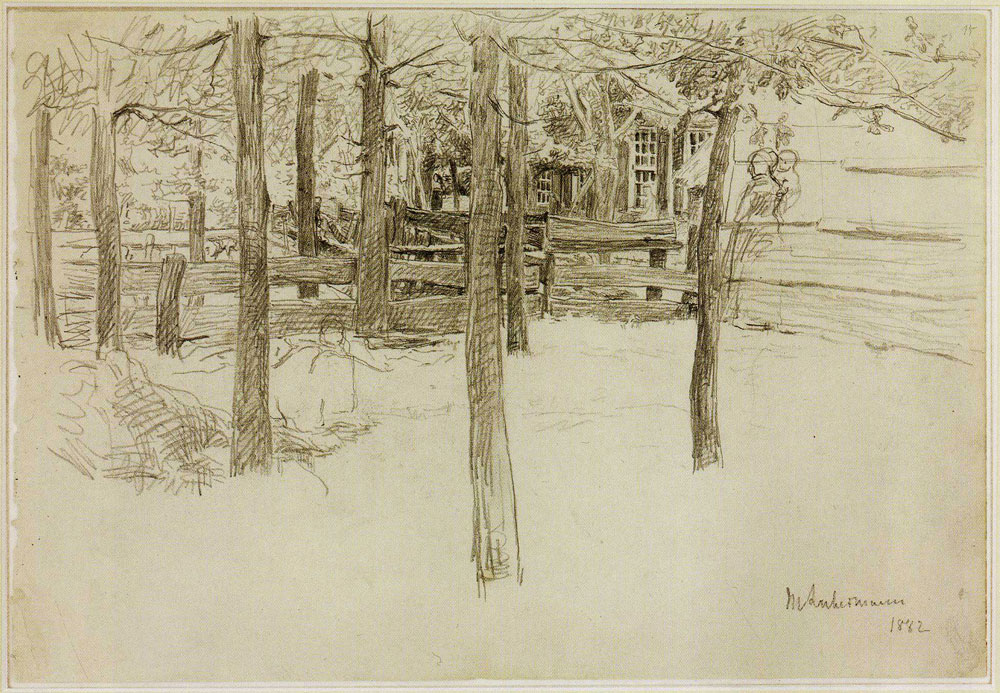 Max Liebermann - Orchard in Zweeloo