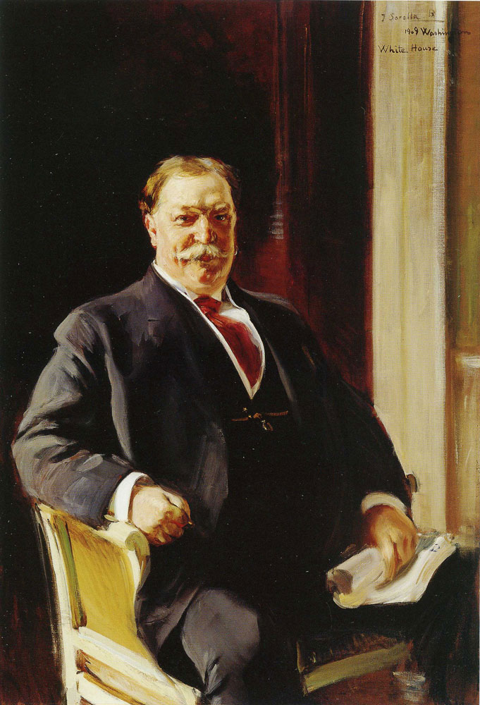 Joaquin Sorolla y Bastida - Portrait of William Howard Taft, President of the United States