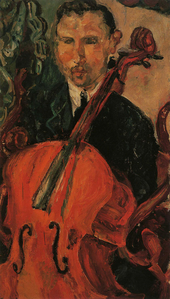 Chaim Soutine - The Cellist (Serevitsch)