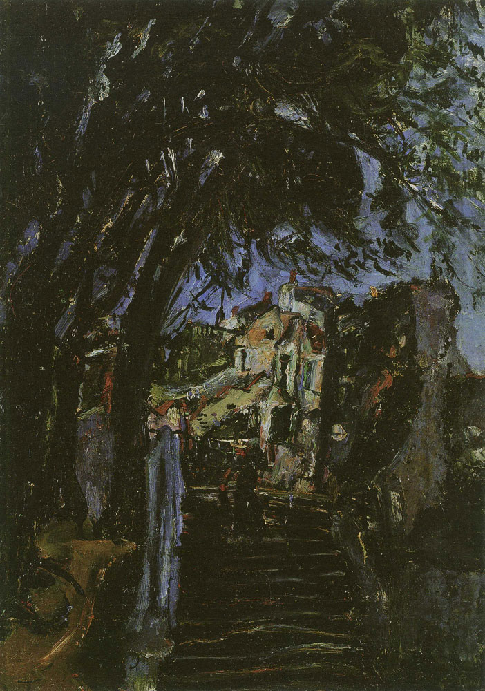Chaim Soutine - Stairs at Chartres