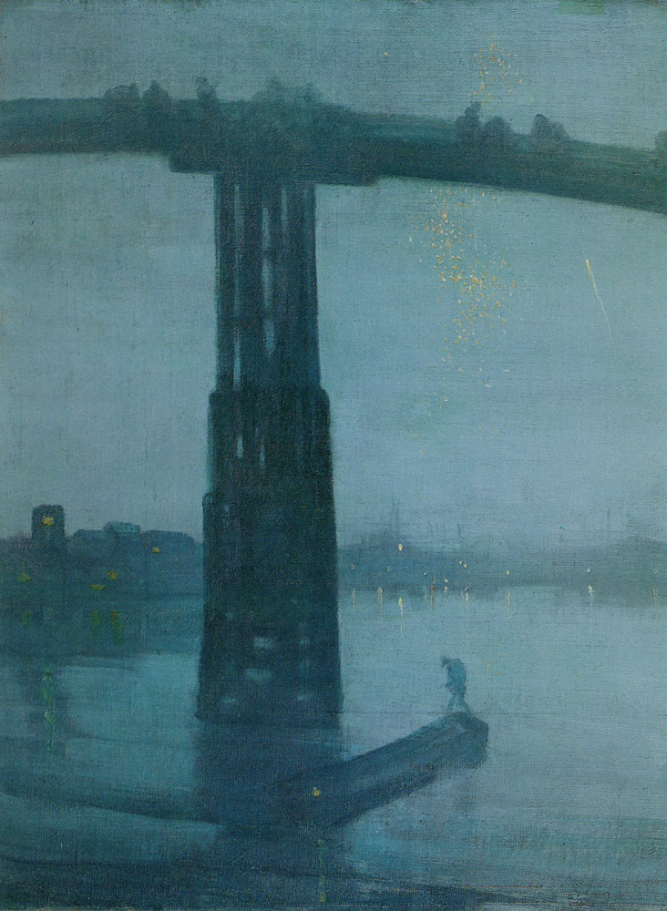 James Abbott McNeill Whistler - Nocturne: Blue and Gold - Old Battersea Bridge