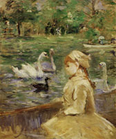 Berthe Morisot At the Lake
