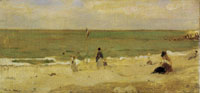 Berthe Morisot The Beach of Fécamp