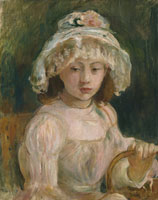 Berthe Morisot Young Girl with Hat