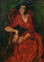 Chaim Soutine Woman in Red
