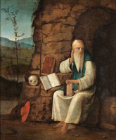 Follower of Giovanni Bellini Saint Jerome