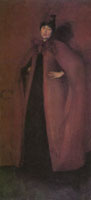 James Abbott McNeill Whistler Harmony in Red: Lamplight