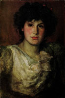 James Abbott McNeill Whistler Portrait of Miss Lilian Woakes
