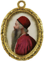 Jean-Etienne Liotard Self-Portrait in Profile