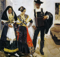 Joaquin Sorolla y Bastida Characters of Salamanca