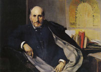 Joaquin Sorolla y Bastida Portrait of Santiago Ramón y Cajal